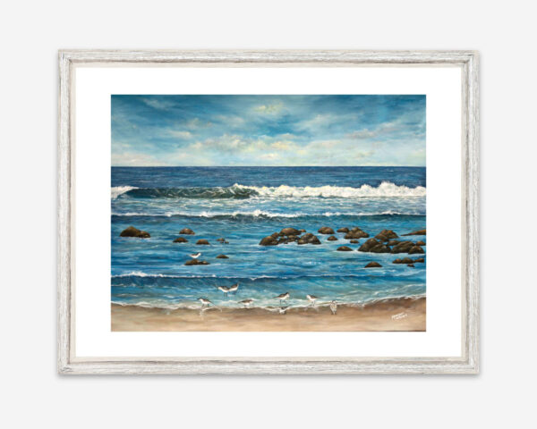 Stoney Island Beach, Cape Sable Island Print