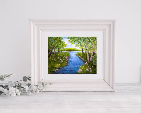 Nova Scotia River Print – Canadian Landscape Art