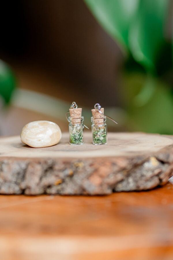 Abundance Spell Jar Earrings