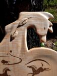 The Way of the Horse wooden cutting board/charcuterie board