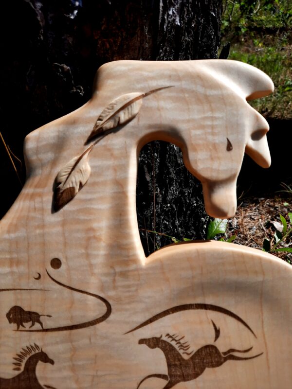 The Way of the Horse wooden cutting board/charcuterie board