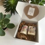 Botanical Pillar Candle Gift Set: Green Tea and Lemongrass Cocosoy Wax