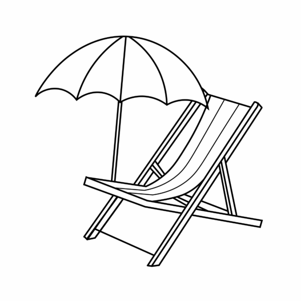 Summer Tiny Coloring Book
