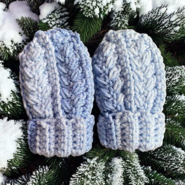 Crochet Baby Mittens