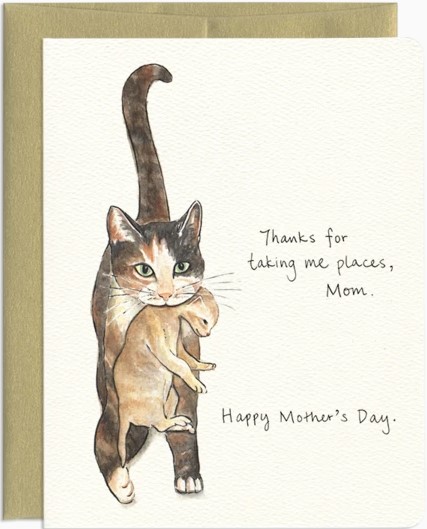 Cat Mom Card