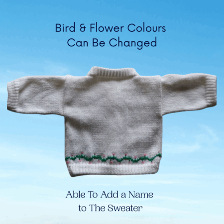 Copy of Copy of Copy of Bird & Flower Colours Can Be Changed