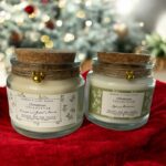 Christmas Candle Gift Set: Alpine Balsam & Gingerbread Scented Soy Wax