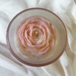 Rose Infused Candle: Coconut Apricot Wax, Bohemian Rose Scent