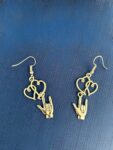 I Love You Hands with Hearts Earrings