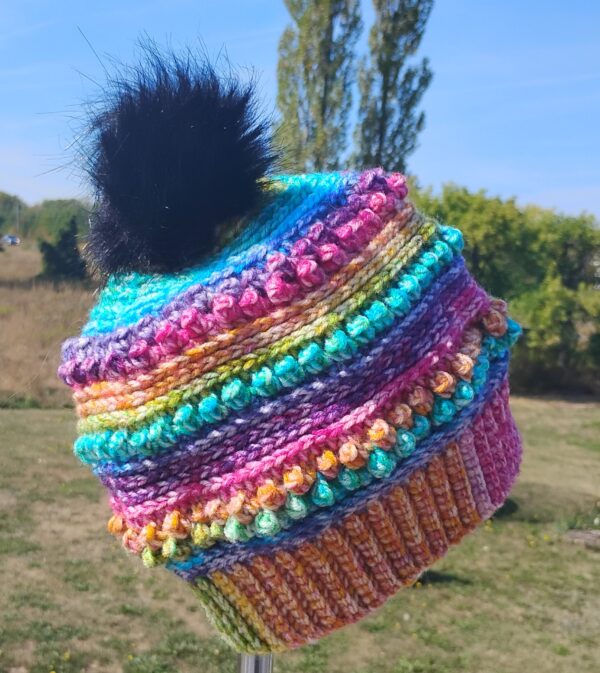 Crochet Pattern Gumball hat V2 - Digital Download