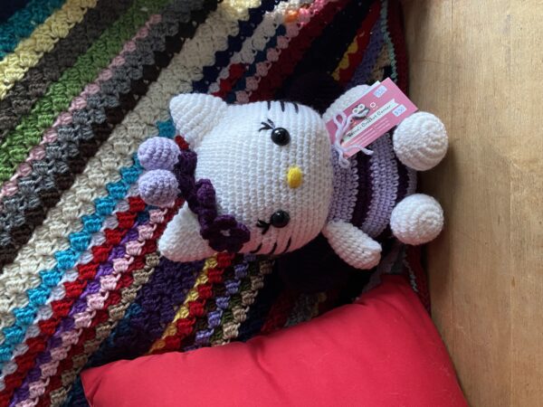 Hello Kitty Purple Butterfly