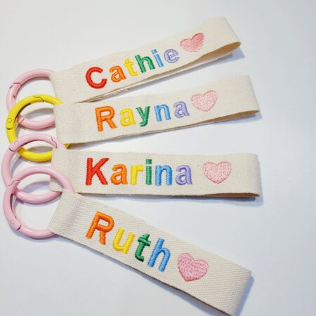 Personalized Embroidered Name Tag