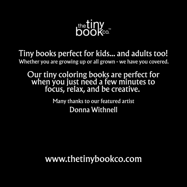 Summer Tiny Coloring Book