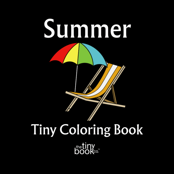 Summer Tiny Coloring Book