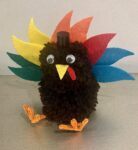 Adorable Pom Pom Turkey (One Size)