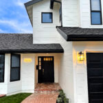 Backlit house numbers customizable LED light up address
