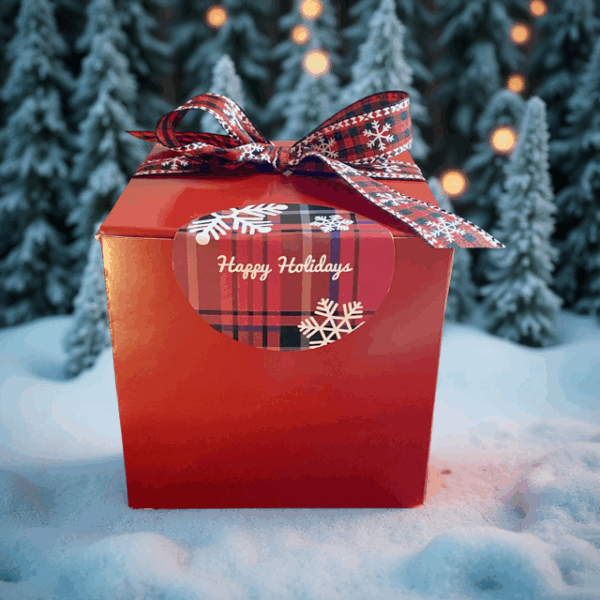 Artisanal Soap ¨Snowflakes Stripes¨ /Savons artisanal, 130 g.