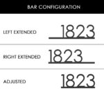 Backlit house numbers customizable LED light up address