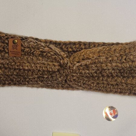 Browns headband 10 inches