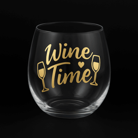 Wine Glass – “Wine Time”