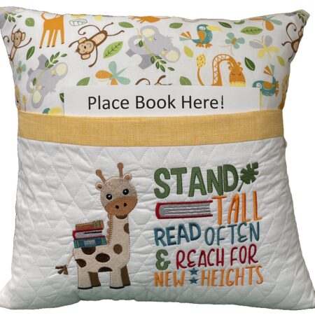 Book Pocket Pillow Slip Cover