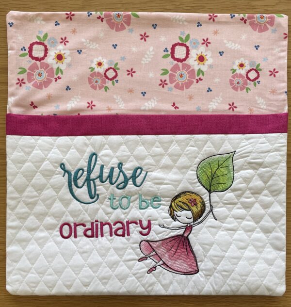 Book Pocket Pillow Slip Cover