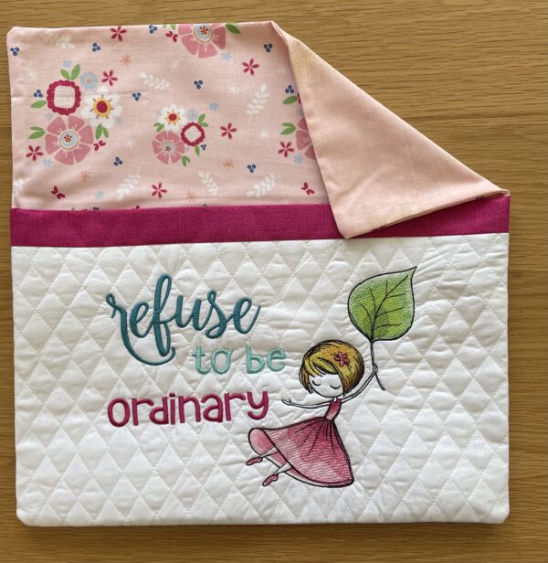Book Pocket Pillow Slip Cover