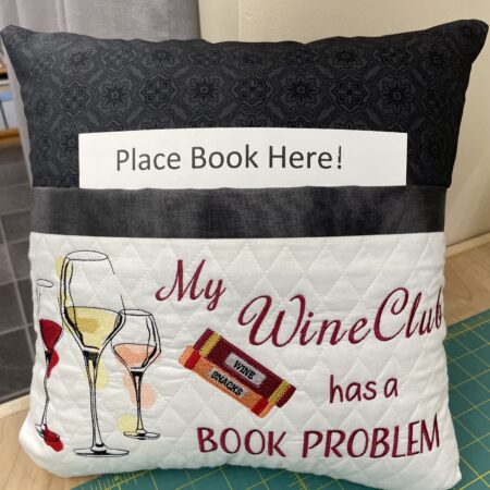 Book Pocket Pillow Slip Cover