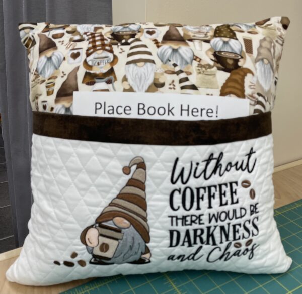 Book Pocket Pillow Slip Cover