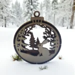 3D Wooden Christmas ornaments