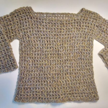 Mohair Sweater Brown, mulit colors