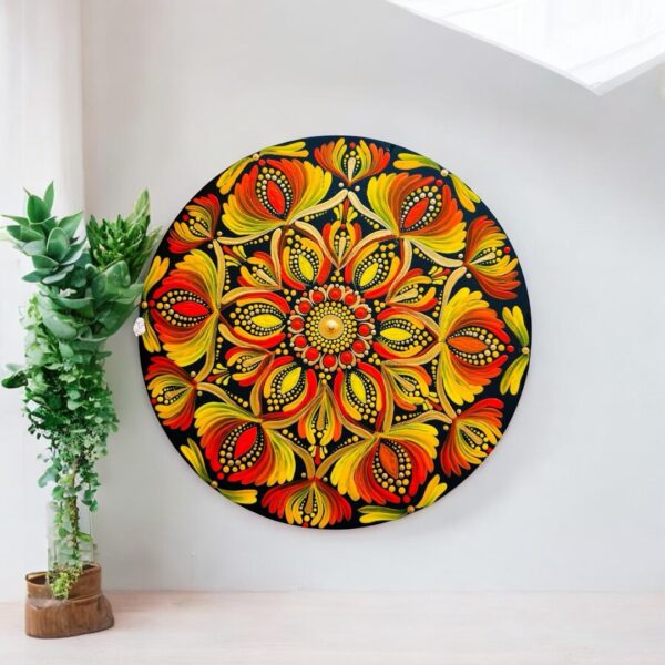 Handmade 8" Round Mandala Art | Custom Dot Mandala Paintings & Gifts Wall Hanging