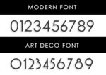 Backlit house numbers customizable LED light up address