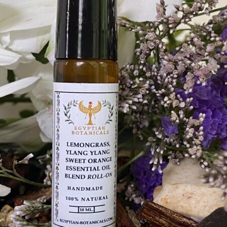 Lemongrass, Ylang Ylang and Sweet Orange Essential Oil Blend Roll-On