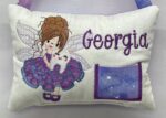 Frilly Purple Dress Fairy Tooth Pillow by Tooth Fairy Tess