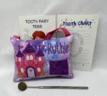Fairy Tale Castle Tooth Fairy Pillow by Tooth Fairy Tess- Personalized