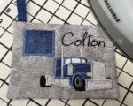 Semi Tractor Tooth Fairy Pillow by Tooth Fairy Tess - Personalized