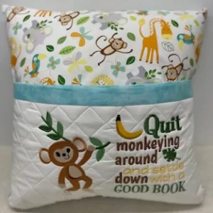 Book Pocket Pillow Slip Cover
