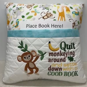 Book Pocket Pillow Slip Cover