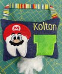 Plumber Tooth Fairy Pillow by Tooth Fairy Tess - Personalized