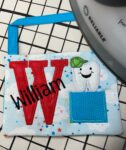 Name & Initial Tooth Fairy Pillow by Tooth Fairy Tess- Personalized