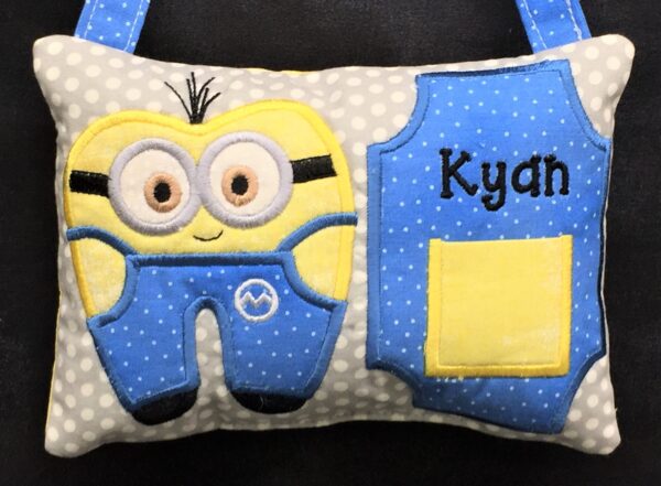 Mini Helper Tooth Fairy Pillow by Tooth Fairy Tess - Personalized