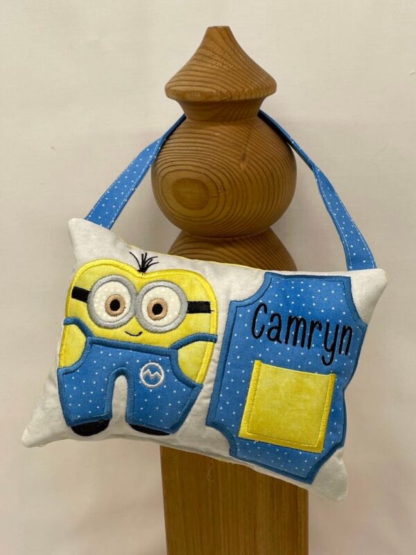 Mini Helper Tooth Fairy Pillow by Tooth Fairy Tess - Personalized