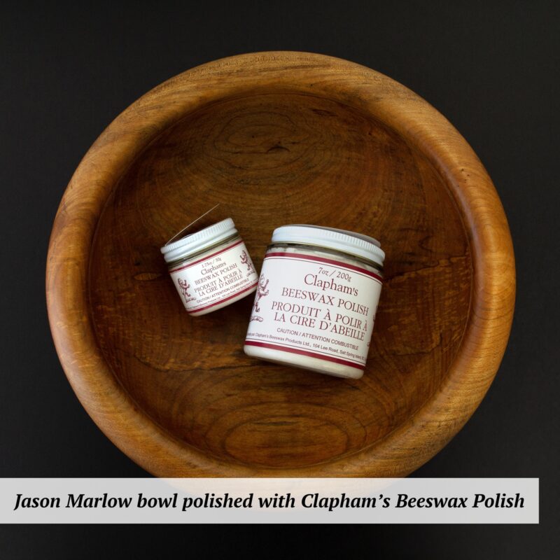Beeswax Polish in Action