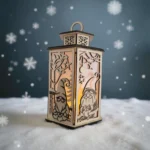 Handmade Wooden Christmas Lantern