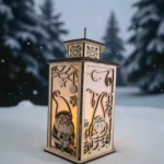 Handmade Wooden Christmas Lantern
