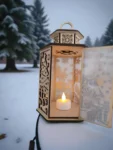 HAndmade Wooden Christmas Lanterns