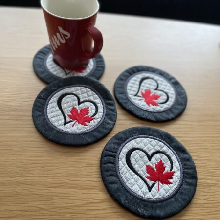 Rustic Canada Mug Rugs (Coasters)