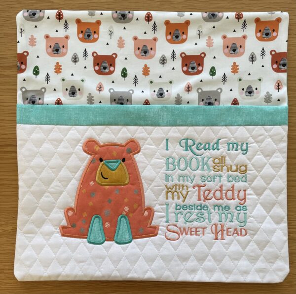 Book Pocket Pillow Slip Cover