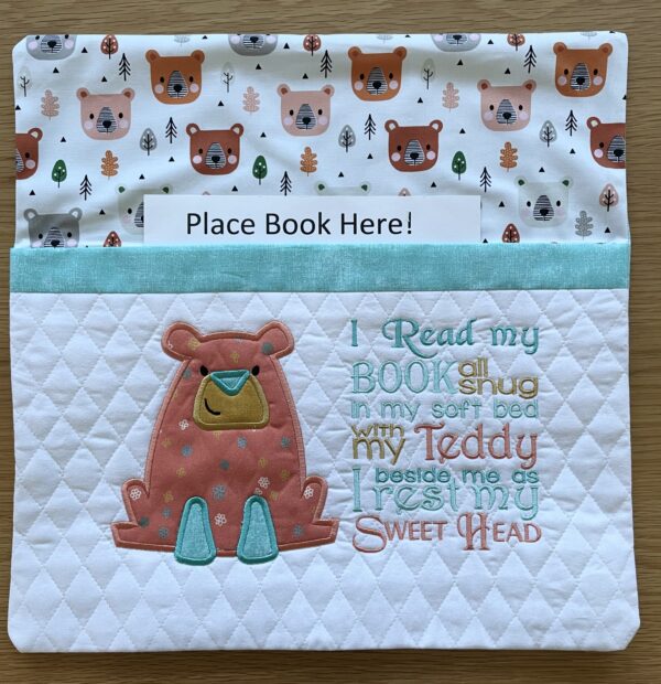 Book Pocket Pillow Slip Cover